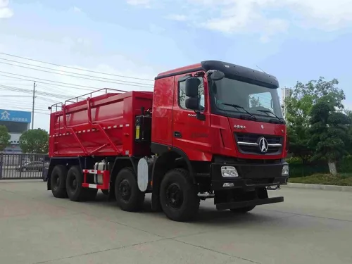 Frac sand tanker truck