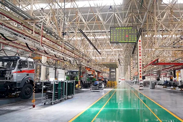 Truck Chassis Assembly Workshop