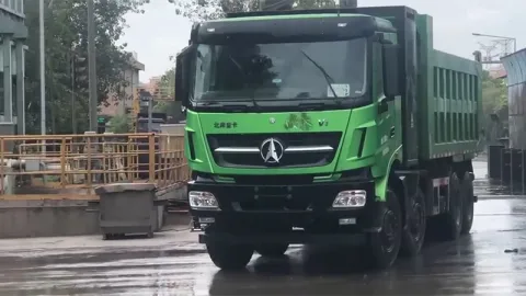 Electric Dump Truck at Steel Plant