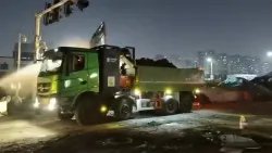 Electric Dump Truck at Iron Ore Mine